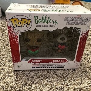 Marvel Guardians Bobbleheads - Festive Edition
